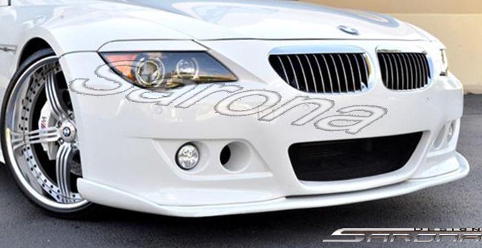 Custom BMW 6 Series  Coupe & Convertible Front Bumper (2004 - 2010) - $890.00 (Part #BM-026-FB)